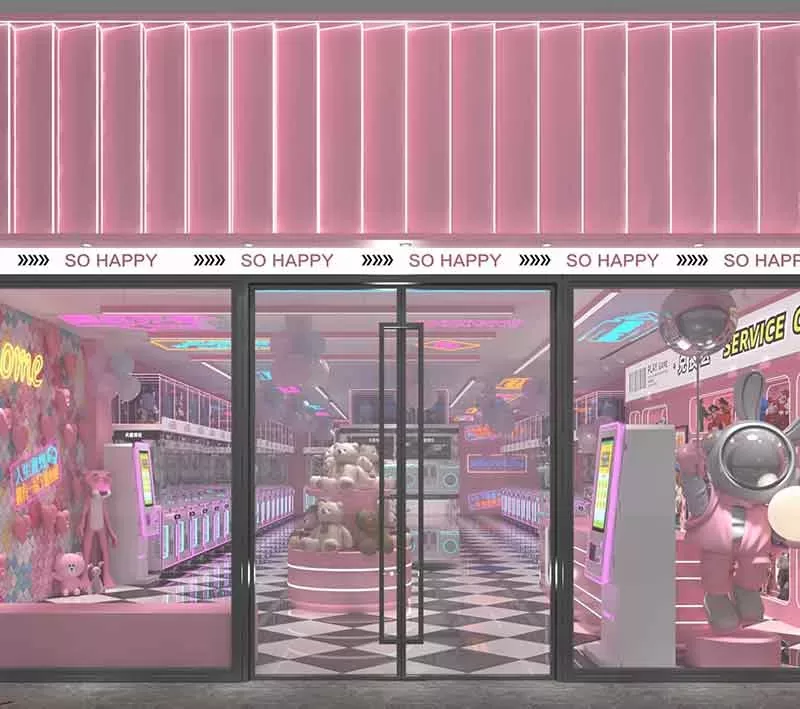 Pink Claw Machine ···