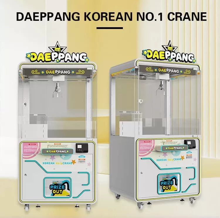 Daeppang Korean No.1 Crane Machine – Overhead Claw System