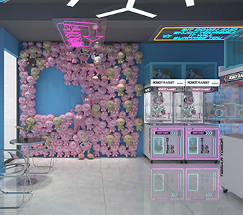custom claw machine shop-Instagram Wall