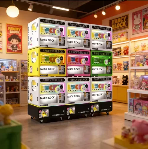 Customized Coin Banknote Operated 4 Prize Locker for Shopfront Arcade Mall Game Machine