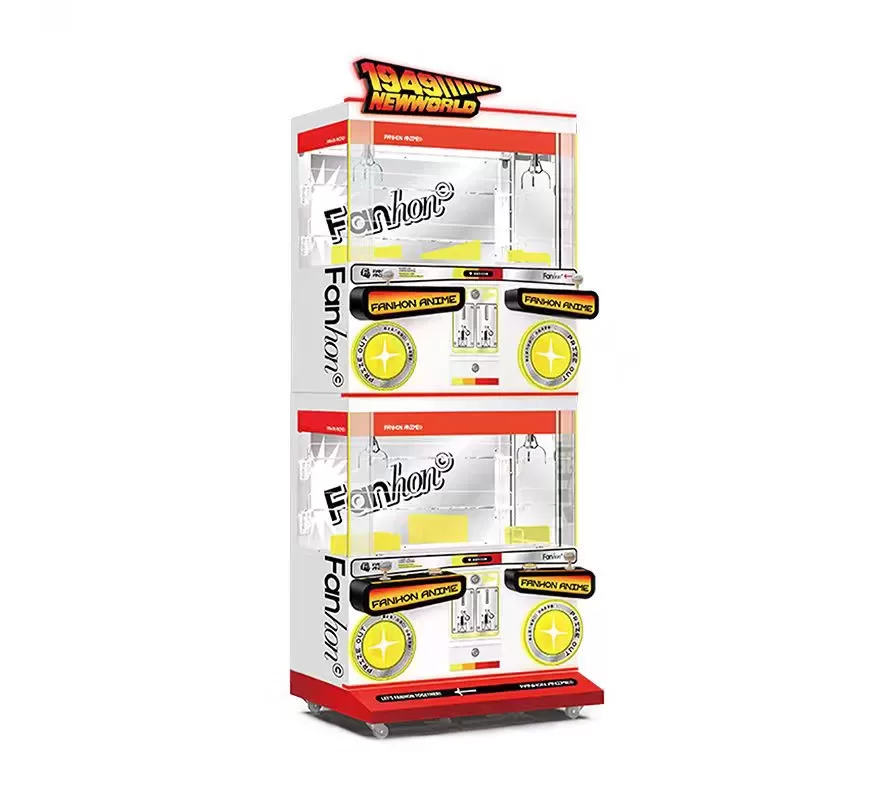 4 Player Premium Crane Machine Arcade Game with Customizable Payment System and 1 Year Warranty for 