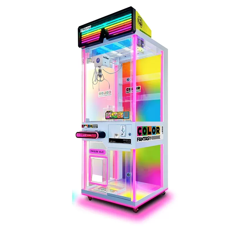 Mystery Lucky UL Grabbing 4 Prize Locker 110V for Game Business Mall Metal Arcade Game Machine