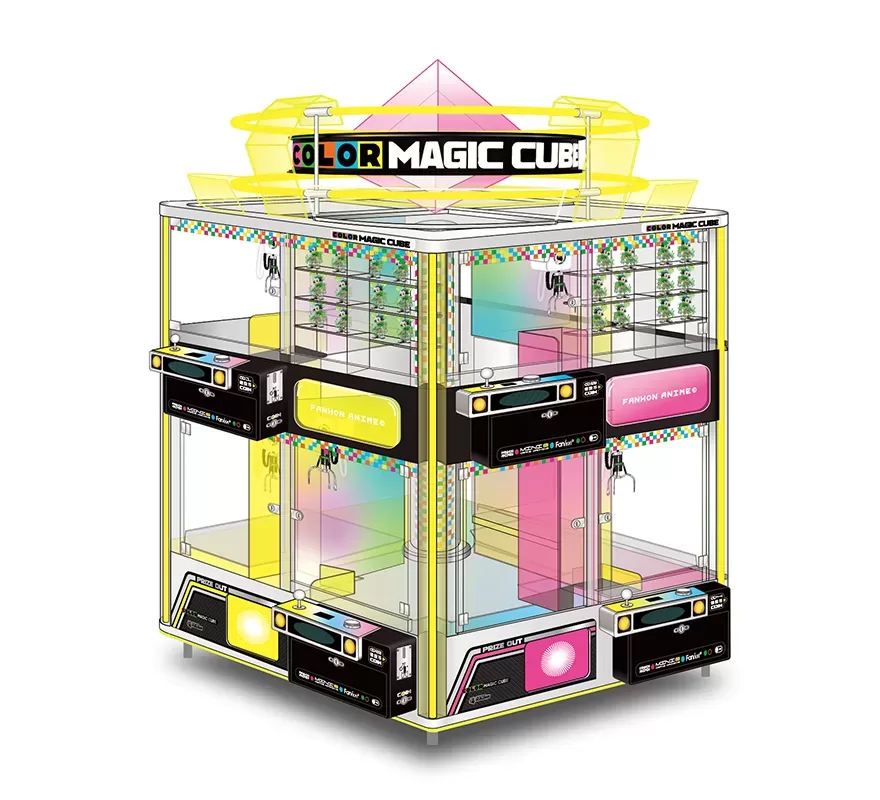 8-Player Middle Island Custom Multi-Functional 8-Station Island Crane Machine Entertainment Center G