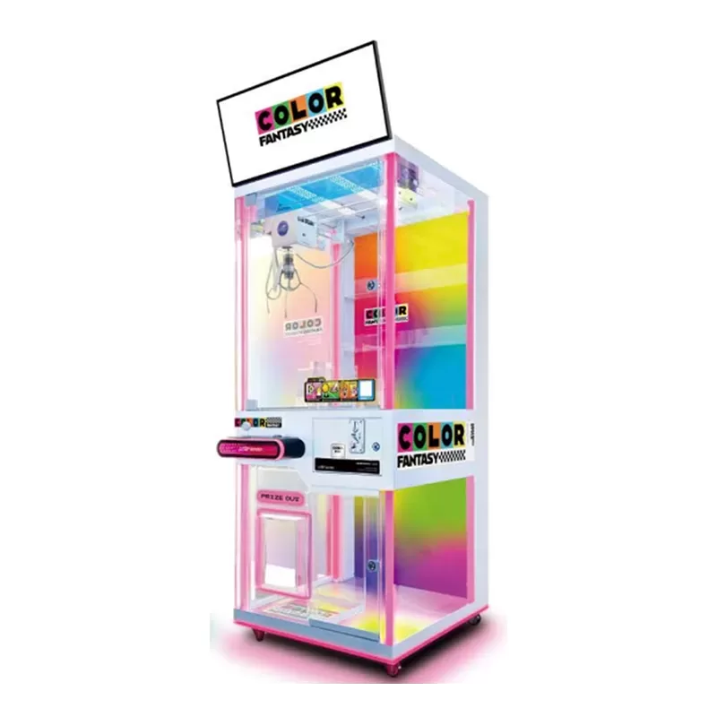 Fashionable Coin Operated Doll Machine, Toy Doll Machine, Snack Gift Lucky Doll Machine, Metal Doll