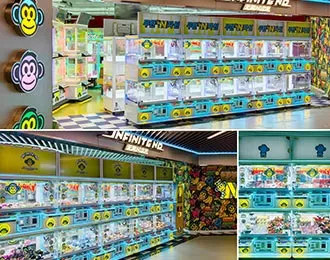 INFINITE•ND IV | 4-Player Mini Prize Claw Machine for Arcades & FECs