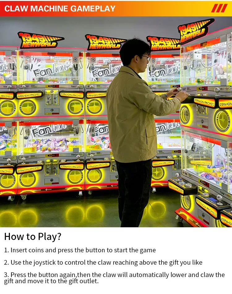 4 Player Claw Machine for Arcades: Features and Benefits