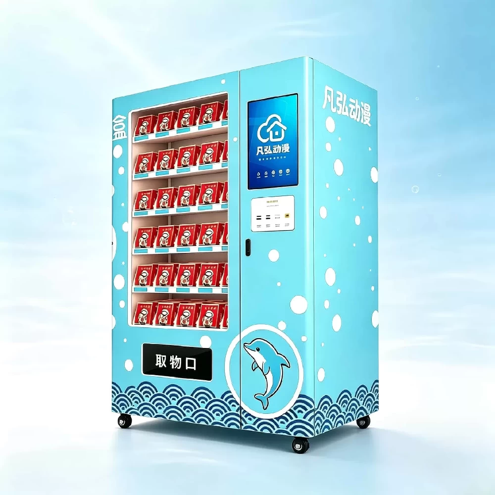 Dolphin Blind Box Vending Machine – Ocean Blue Capsule Toy Dispenser